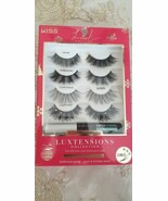 Kiss Luxtensions Collection Lashes Limited Time Only 4 Pairs (91239, KLL... - $19.20 CAD