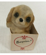 VTG josef originals flocked little puppy dog in surprise box handle with... - €17,15 EUR