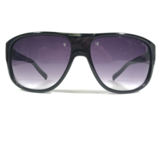 Guess Sunglasses GUF 130 BLK-35A Black Square Frames with Purple Lenses - £44.69 GBP