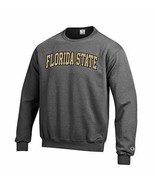 NCAA Florida State Seminoles Men&#39;s Crew Neck Sweat Shirt, Small, Gray - £15.96 GBP