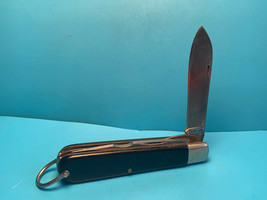 Vtg Camillus New York Two 2 Blade Electrician Linemans Folding Pocket Knife - £23.55 GBP