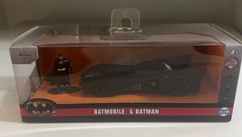 NEW Jada Toys 31704 Batman 1989 BATMOBILE 1:32 Scale DieCast Vehicle &amp; F... - $368.06 MXN