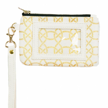 ID Wristlet Linking Circles Gold Cream - $17.82