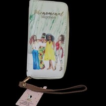 NWT Phenomenal Women Wallet Wristlet African American Expressions Multicolor  - £22.17 GBP