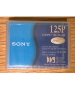 Sony 125P Computer Grade Premium DDS3 Data Cartridge 12GB New OEM Sealed - £7.73 GBP