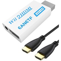 Wii To Hdmi Converter, Wii To Hdmi 1080P With 5Ft High Speed Hdmi Cable ... - £10.19 GBP
