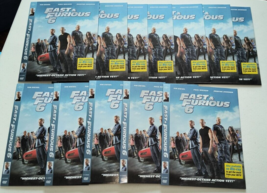 &quot;Fast &amp; Furious 6&quot; 12 Dvd Slipcover Lot No Movie Or Case Paul Walker Vin Diesel - £27.51 GBP