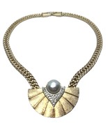 Vintage Park Lane Art Deco Egyptian style Bib 20&quot; Necklace - $45.56 CAD