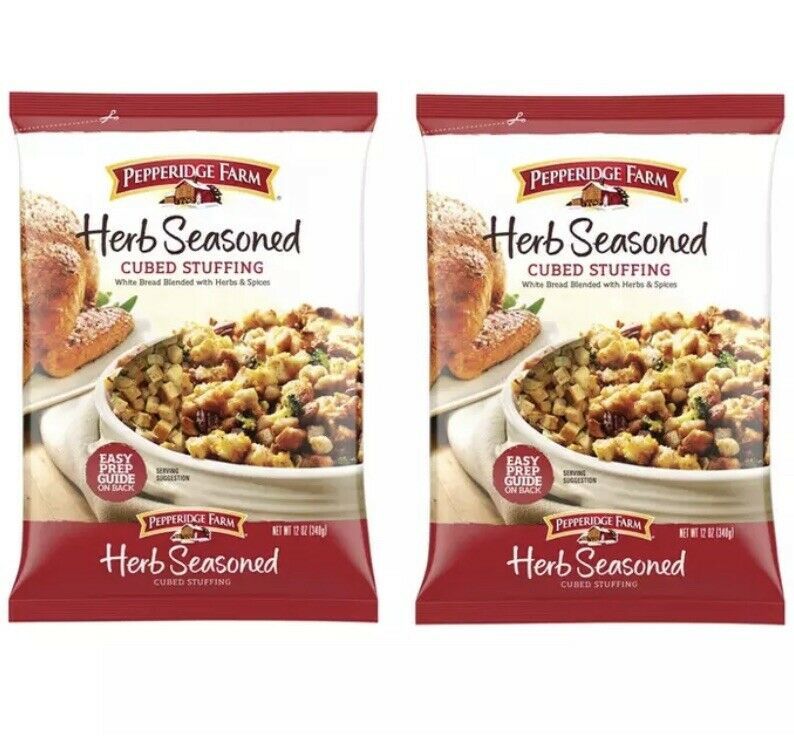 Pepperidge Farm Herb Seasoned Cubed Stuffing 12 Oz Pack of 2 - $29.67