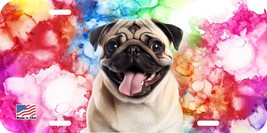 Pug Dog Face Can Personalize Novelty Metal License Plate J - $8.90+