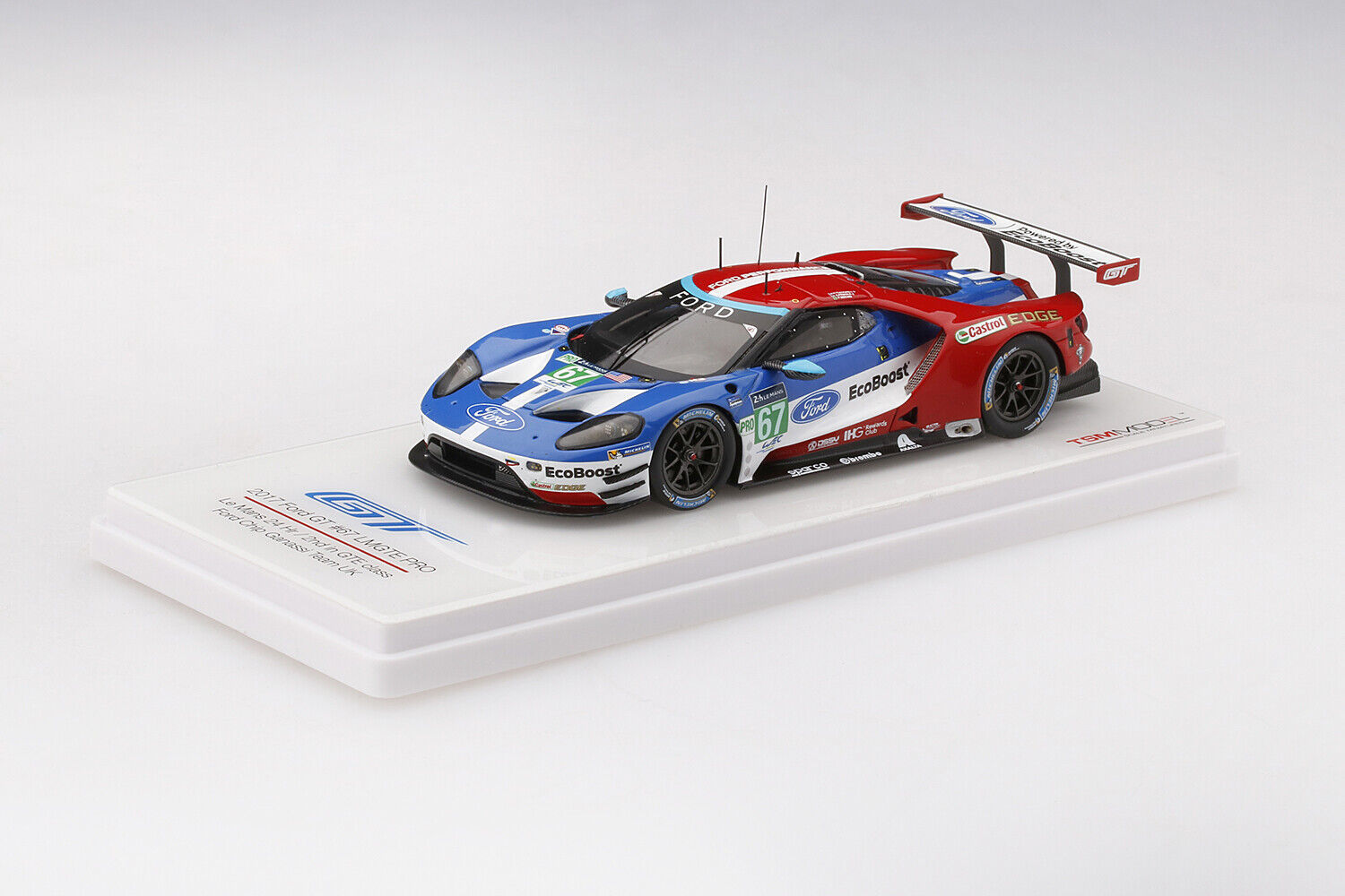 Primary image for TSM430287 - 1/43 FORD GT LMGTE PRO NO.67 2017 LE MANS 24HR. LMGTE PRO 2ND PLACE 