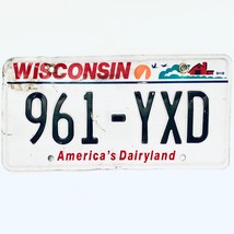  United States Wisconsin Dairyland Passenger License Plate 961-YXD - £13.17 GBP