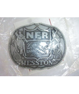 NFR 25th anniversary 1983 HESSTON belt buckle western national finals ro... - €25,92 EUR
