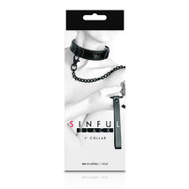 Sinful 1&quot; Collar Black - £20.76 GBP