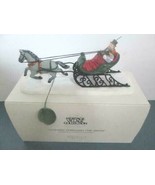 Department 56 &quot;Dashing Through The Snow&quot; Handpainted Porcelain Accessory... - $26.99