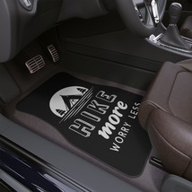 Car Floor Mat Front or Back | Hike More Worry Less Print | Non-Skid Back... - $36.05+