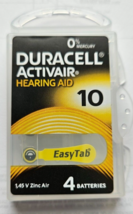 DURACELL 1.45V, ZINC-AIR #10 HEARING AID BATTERIES, EXP. 2025-6, 38 BATT... - $186.21 MXN
