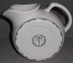 Tepco RESTAURANT CHINA 64 oz Disc Pitcher MADE IN USA - £63.30 GBP