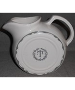 Tepco RESTAURANT CHINA 64 oz Disc Pitcher MADE IN USA - $1,489.65 MXN