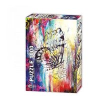 LaModaHome 1000 Piece Butterfly Dream Jigsaw Puzzle for Family Friend Game Night - £25.06 GBP