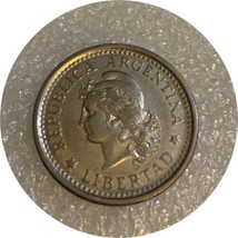 Argentina 1959 1 Peso KM-57 Nickel VF - £1.70 GBP