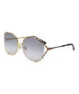 NEW Gucci Sunglasses GG0595S 002 Gold/Grey Lens Design 59mm - $266.75