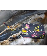 Vera Bradley Ribbons Crossbody Bag Wallet All In One Wristlet Handbag Re... - $26.29 CAD