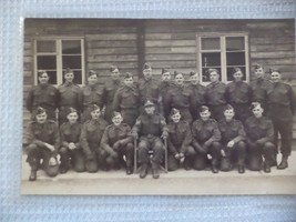 Squad 156 B Comp 2nd Corps Royal Signals  Military Postcard WW1 - $37.50