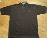 COLOWEAR Golf Polo Brown Sz Large - £15.82 GBP