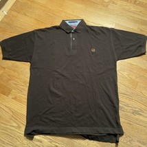 COLOWEAR Golf Polo Brown Sz Large - £14.22 GBP