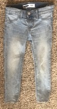 Old Navy Blue Jeans Jeggings Girls Size 6 Rockstar Skinny 4 Pocket Light Wash - $8.86