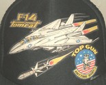 USN US Navy baseball ballcap Grumman F-14 Tomcat &quot;Top Gun&quot; 1987  - £15.96 GBP