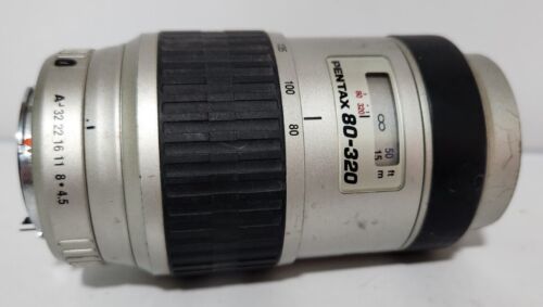 Primary image for Pentax FA 80-320mm f4.5-5.6 SMC Lens Silver - Untested