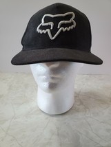 Fox Head Racing Logo Men’s Black Baseball Cap Hat One Size - £11.76 GBP