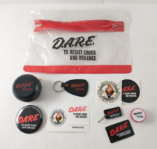 Vintage D.A.R.E Anti Drug PSA Lot Yo Yo, Keychain, Magnet, Button, Stick... - £31.93 GBP