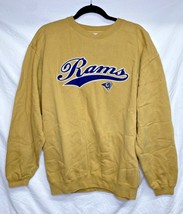 Vintage St.Louis Rams Reebok Sweatshirt Size Large SKU 330 - £43.06 GBP