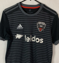 DC United Jersey MLS Soccer Leidos Adidas Climalite Athletic Mens Small - $49.99