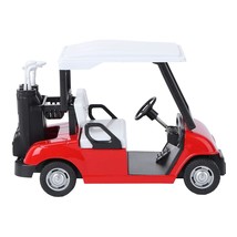 Die-Cast Model Metal Golf Cart Model, Pull Back Action Golf Cart, Mini 1:20 Scal - £20.77 GBP