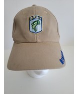 BASS Member Unisex Fishing Cap Hat Beige Adjustable Strap, K Products He... - £7.60 GBP