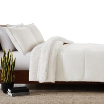 Blissful Full-Queen Comforter Set Reversible Comforter And Pillow Shams Machine  - £293.87 GBP
