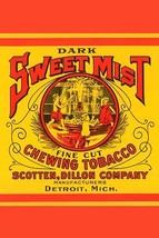 Dark Sweet Mist Chewing Tobacco 20 x 30 Poster - $25.98