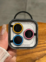 Multicolor Night Light Camera Lens Protector Film for iPhone 11 15 Pro M... - $141.62 MXN