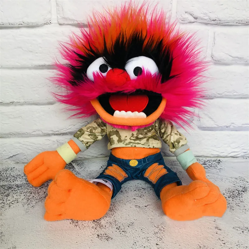 Play Original   The Muppets Puppet Kermit Animal Drummer Plush Toy Stuffed Dolls - £26.50 GBP