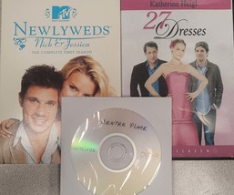 RomCon DVD Triple Play: Newlyweds Nick &amp; Jessica, Centre Place, 27 Dresses - £7.91 GBP