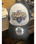 New York Yankees 2009 World Series Champions Stretch Fit Hat New Era One... - £23.50 GBP