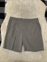 Footjoy Mens Gray Flat Front Golf Shorts Size 42 Actual 44 Bottoms  - $19.79