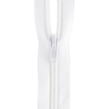 Coats All-Purpose Plastic Zipper 14"-White - $13.78