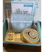 Violet Craft Sew Sampler Barn Block Recipe Kit with Backing Fabric NEW - $698.96 MXN