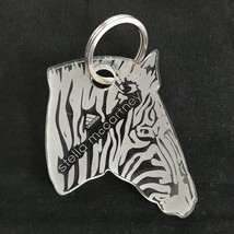 Adidas x Stella McCartney Zebra Acrylic Keychain / Keyring / Key Holder - £41.05 GBP