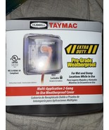 HUBBELL TAYMAC Pro-Grade CLEAR Weatherproof 2-Gang In-Use Cover #MM2420C - $20.90 CAD